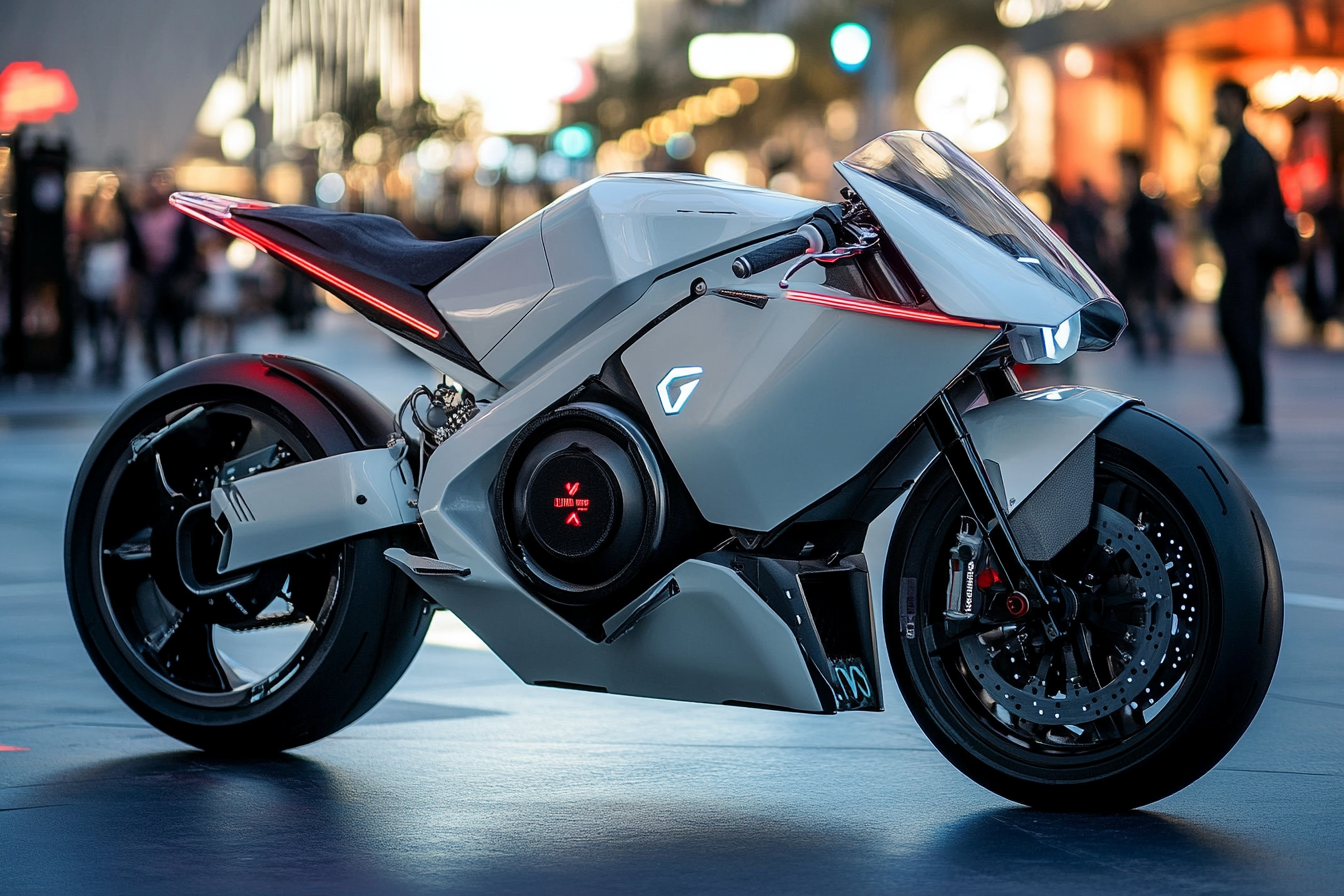 moteur electique de la moto